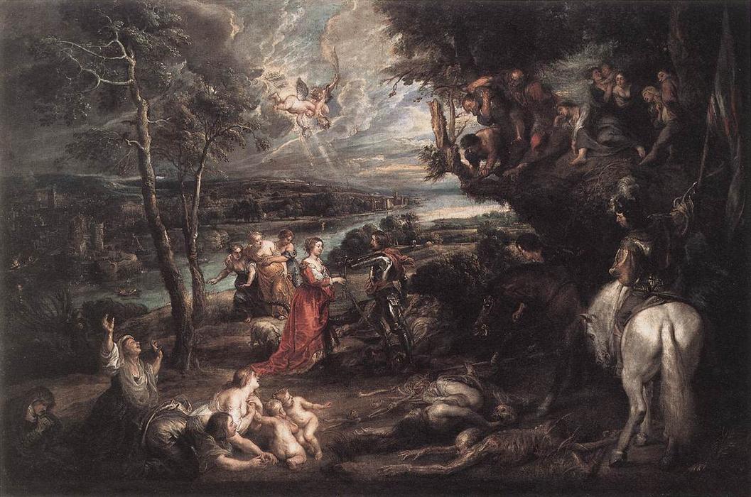 Landscape With Saint George And The Dragon — Peter Paul Rubens