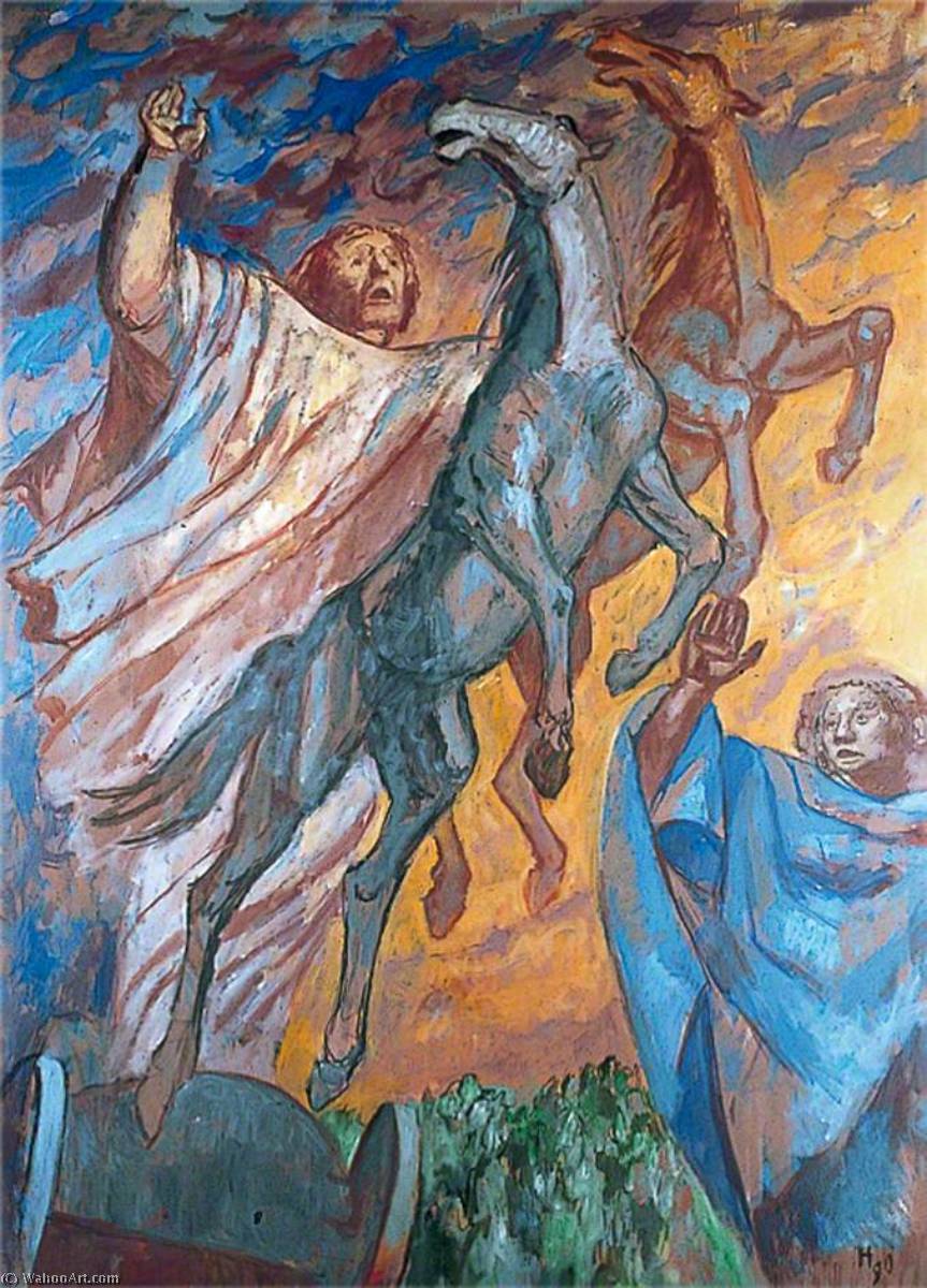 Elijah's Ascension — Hans Nathan Feibusch