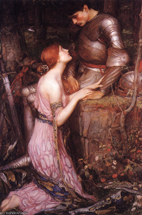 Bs-ew-serpent Bride — John William Waterhouse