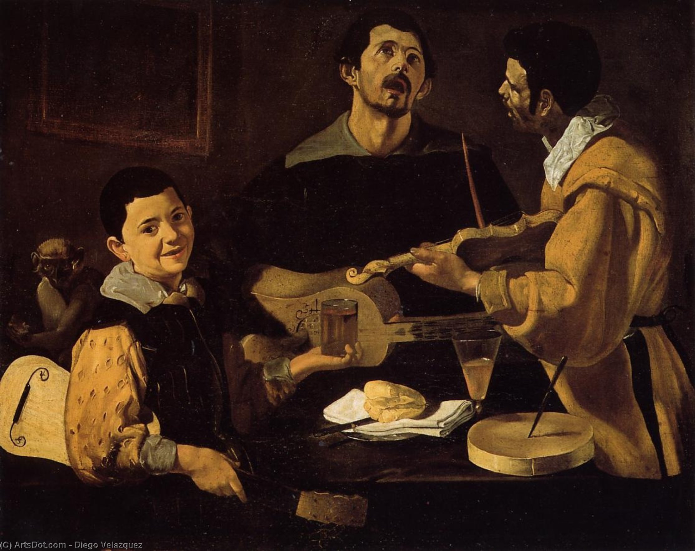 Musical Trio — Diego Velázquez