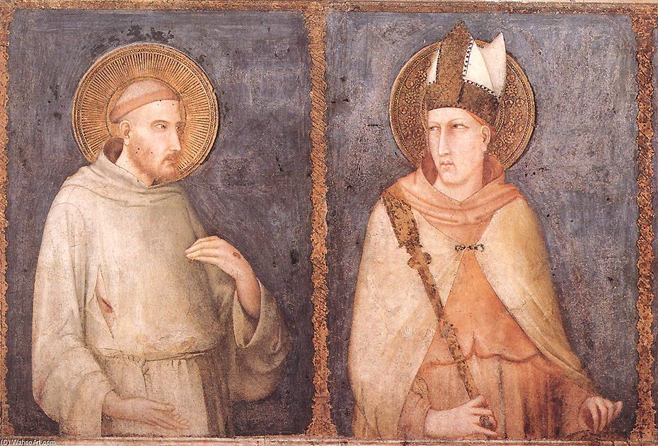 St Francis And St Louis Of Toulouse — Simone Martini