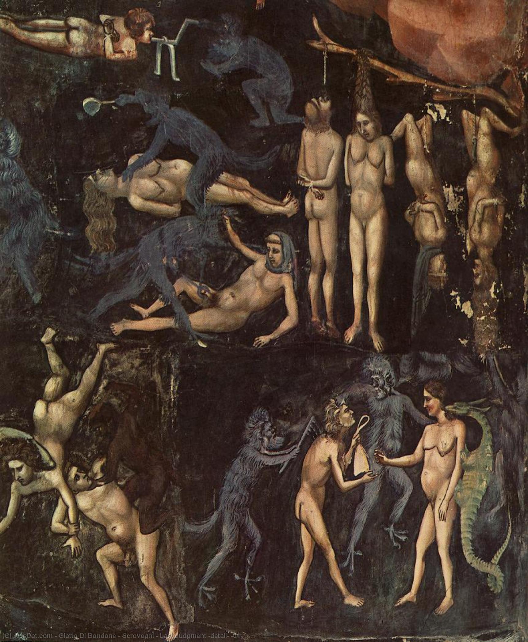 Scrovegni - Last Judgment (detail) [04] — Giotto Di Bondone
