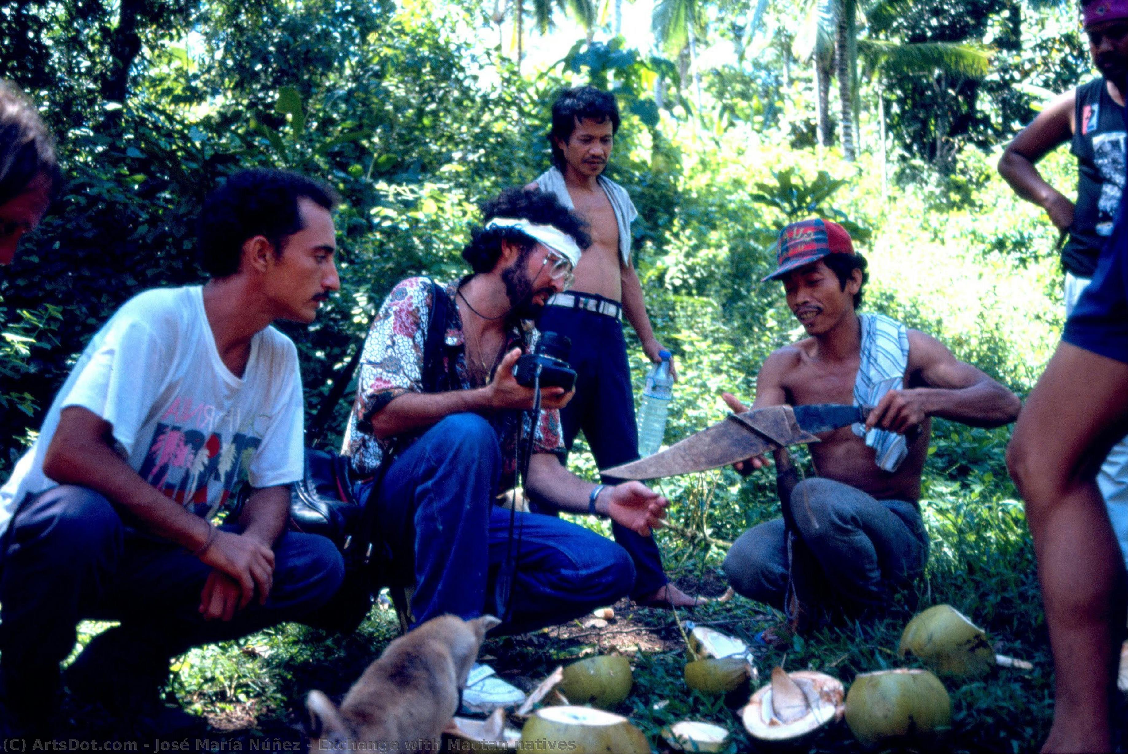 Exchange With Mactan Natives — José María Núñez