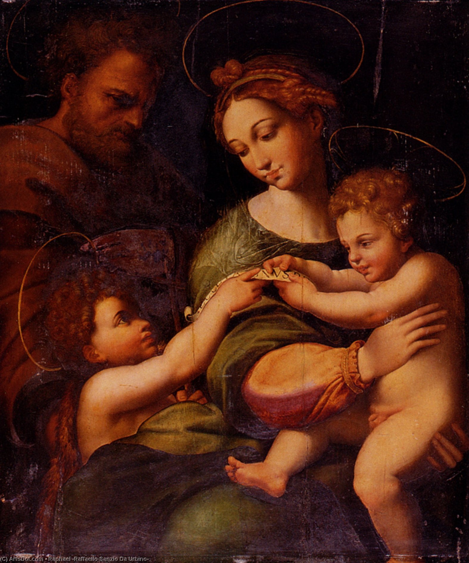 The Virgin Of The Rose — Raphael