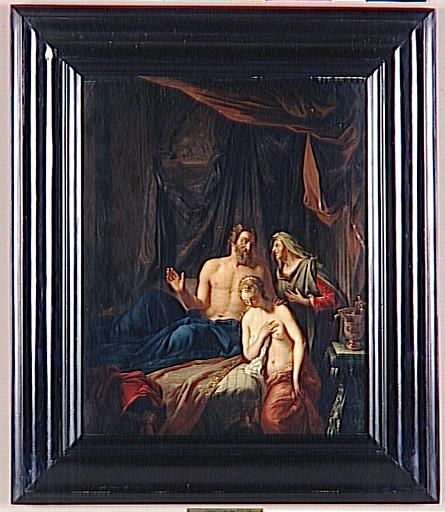 Sarah Presente Agar A Abraham — Adriaen Van Der Werff