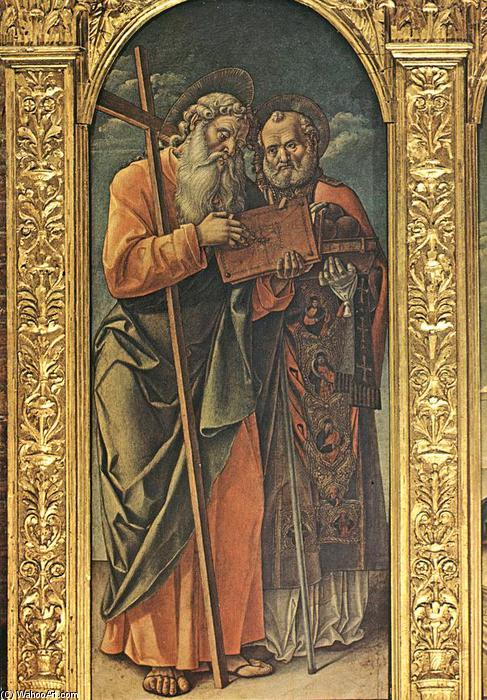 Sts Andrew And Nicholas Of Bari — Bartolomeo Vivarini