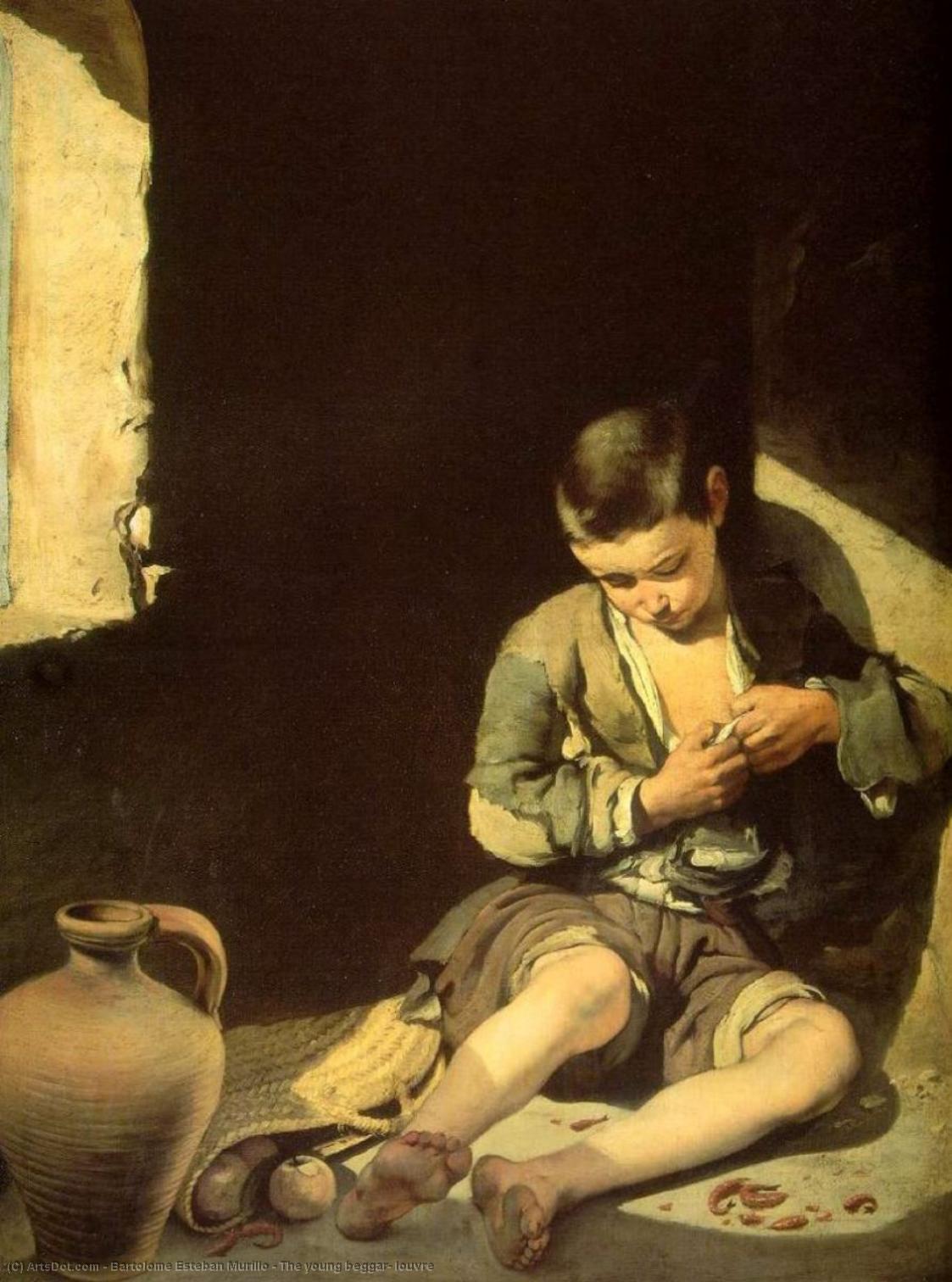 The Young Beggar, Louvre — Bartolomé Esteban Murillo