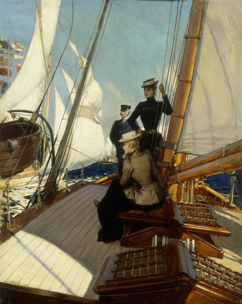 An Afternoon At Sea — Albert Lynch