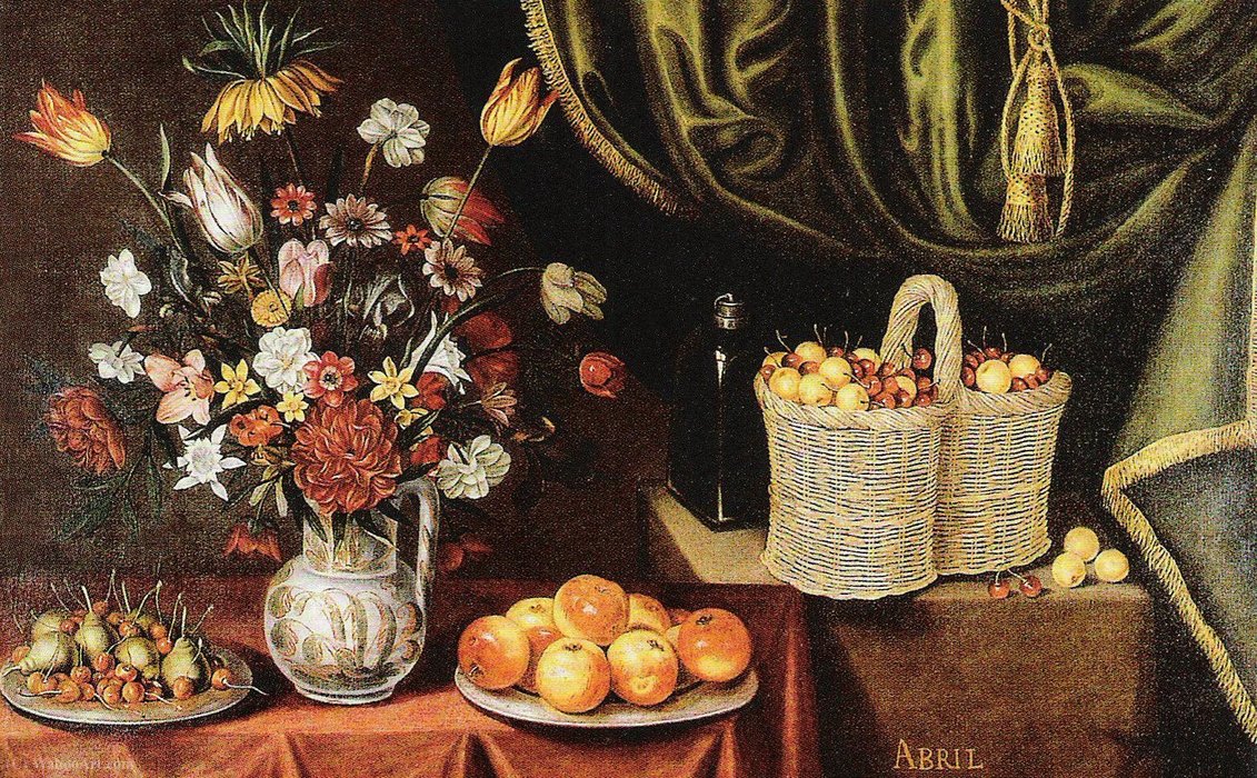 Monat April — Antonio Ponce De Santa Cruz