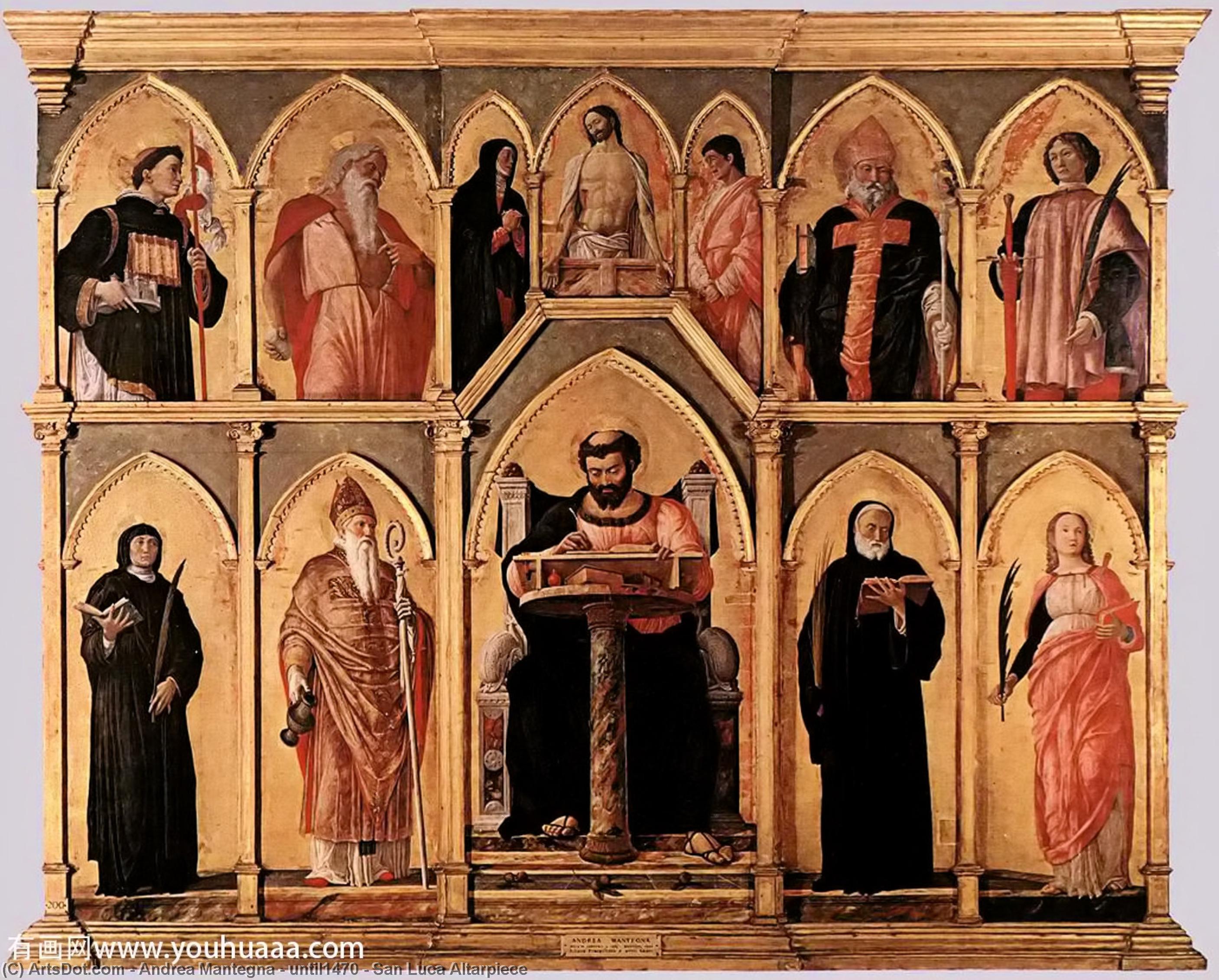 Until1470 - San Luca Altarpiece — Andrea Mantegna