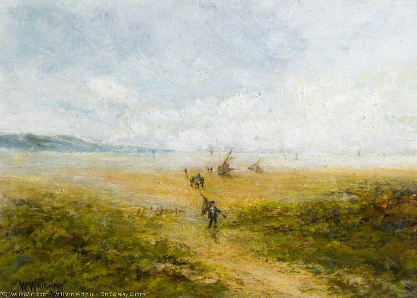 On Solway Shore — William Wright