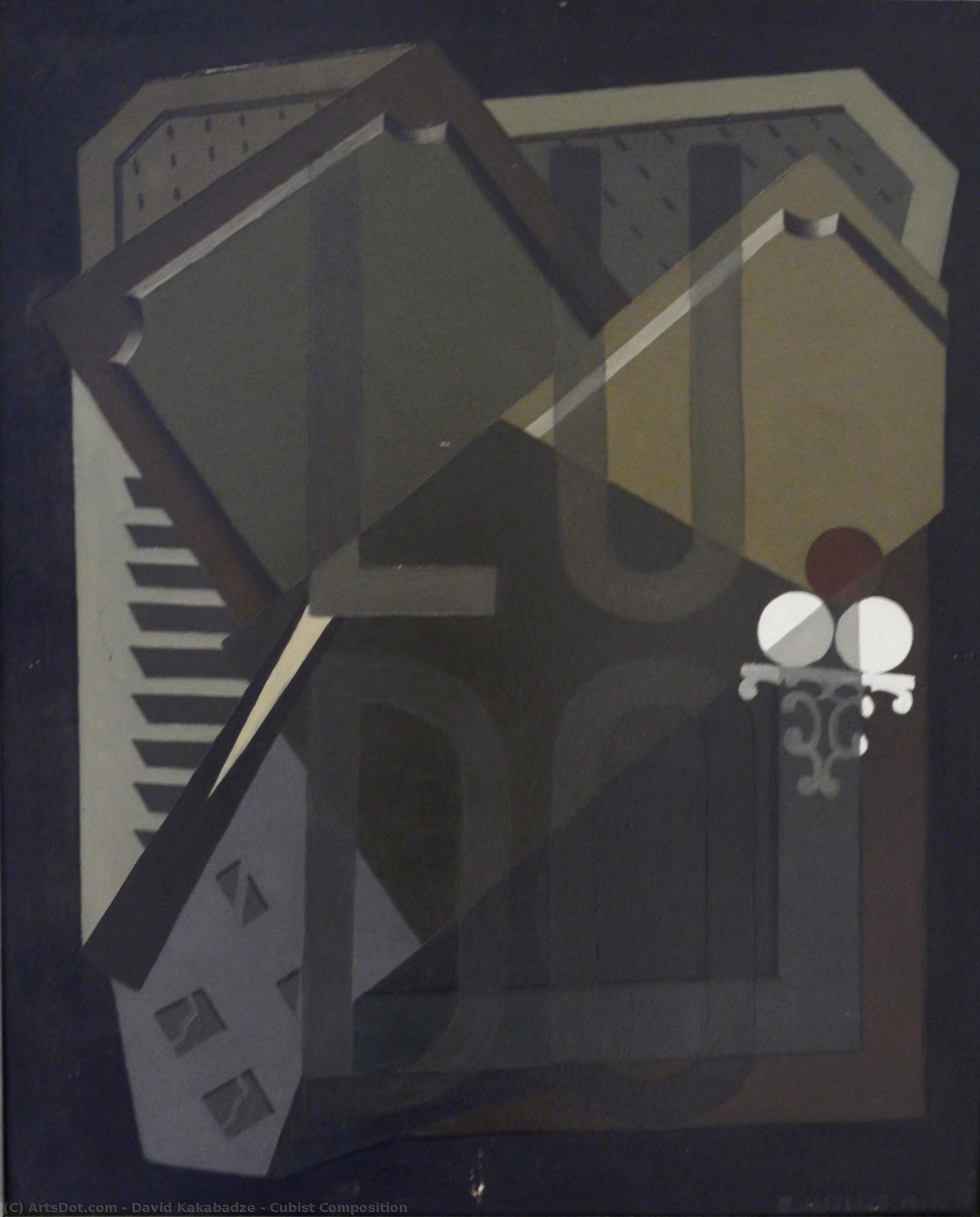Cubist Composition — David Kakabadze