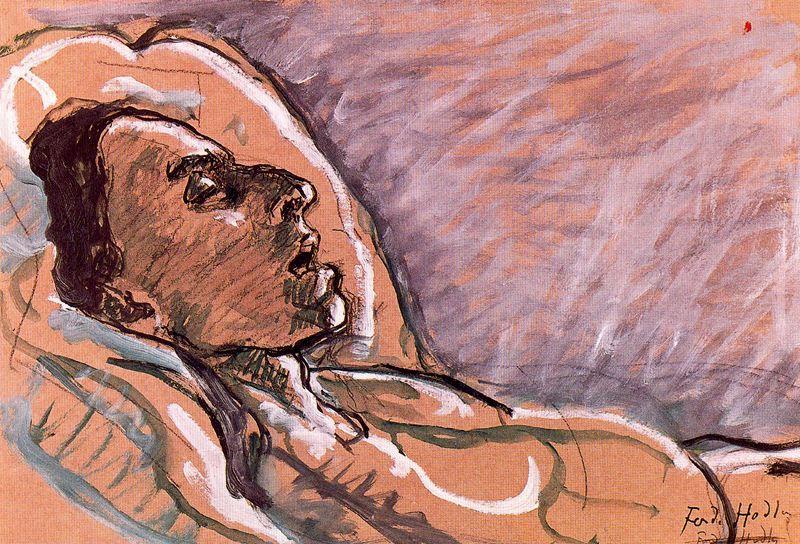 The Dying Valentine Godé-darel — Ferdinand Hodler