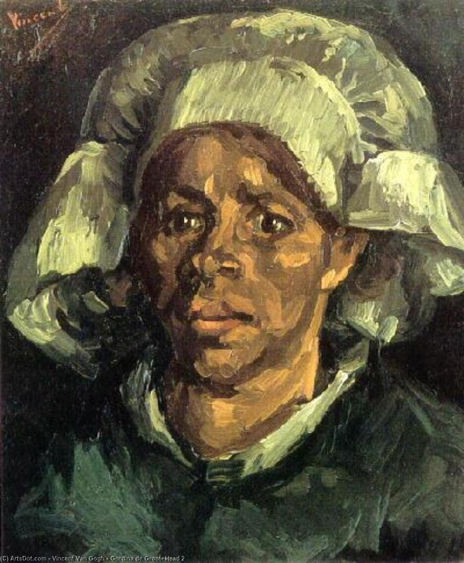 Gordina De Groot, Head 2 — Vincent Willem Van Gogh