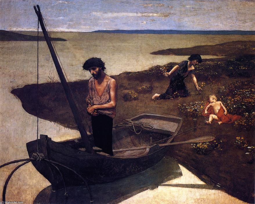 The Poor Fisherman — Pierre Cécile Puvis De Chavannes