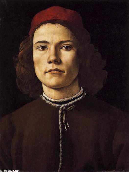 Portrait Of A Young Man — Sandro Botticelli