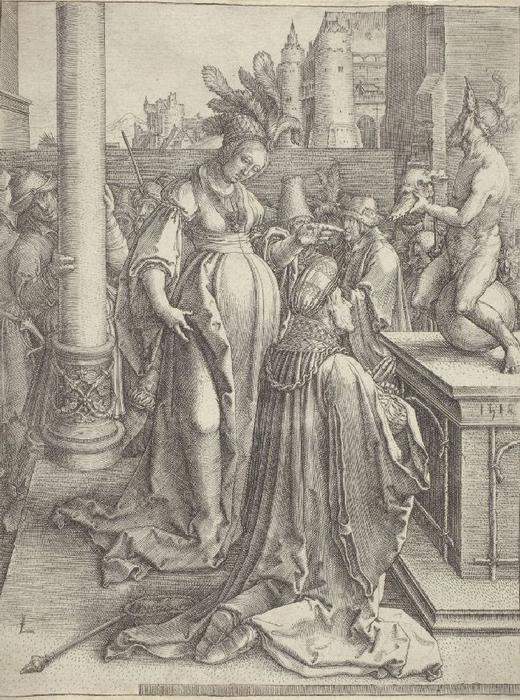 Soloman's Idolatry — Lucas Van Leyden