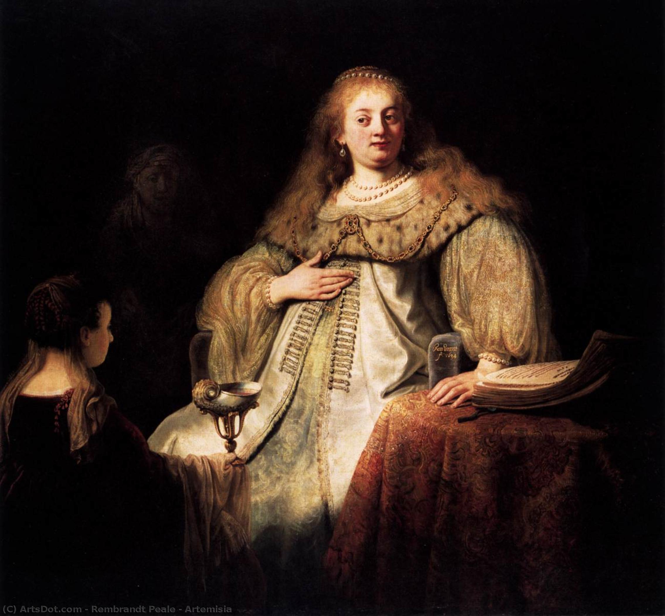 Artemisia — Rembrandt Peale