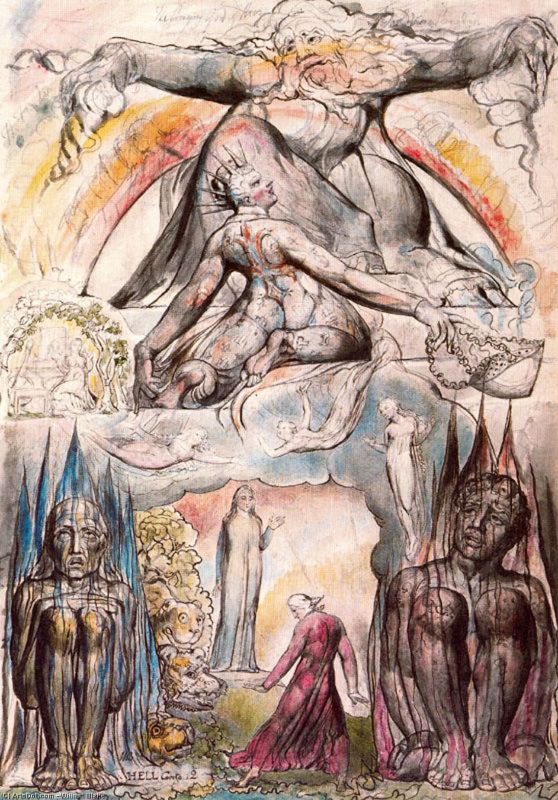 The Mission Of Virgil — William Blake