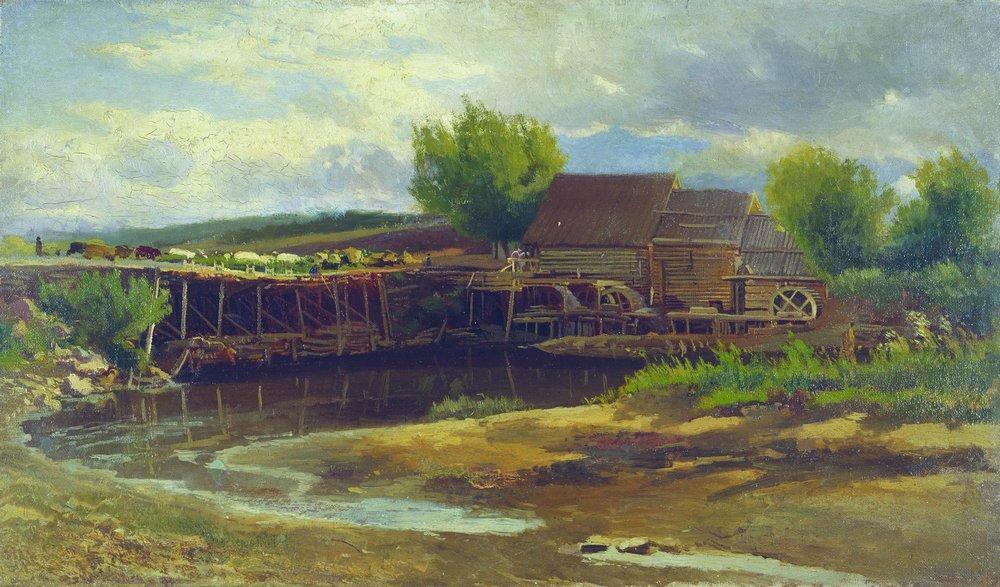Landscape With Lake — Konstantin Yegorovich Makovsky