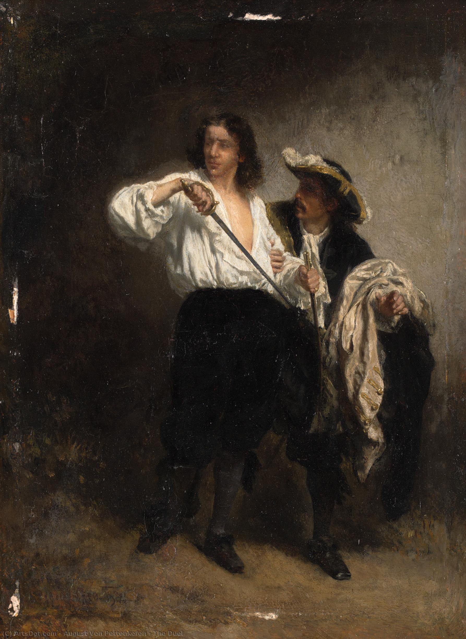 The Duel — August Von Pettenkofen