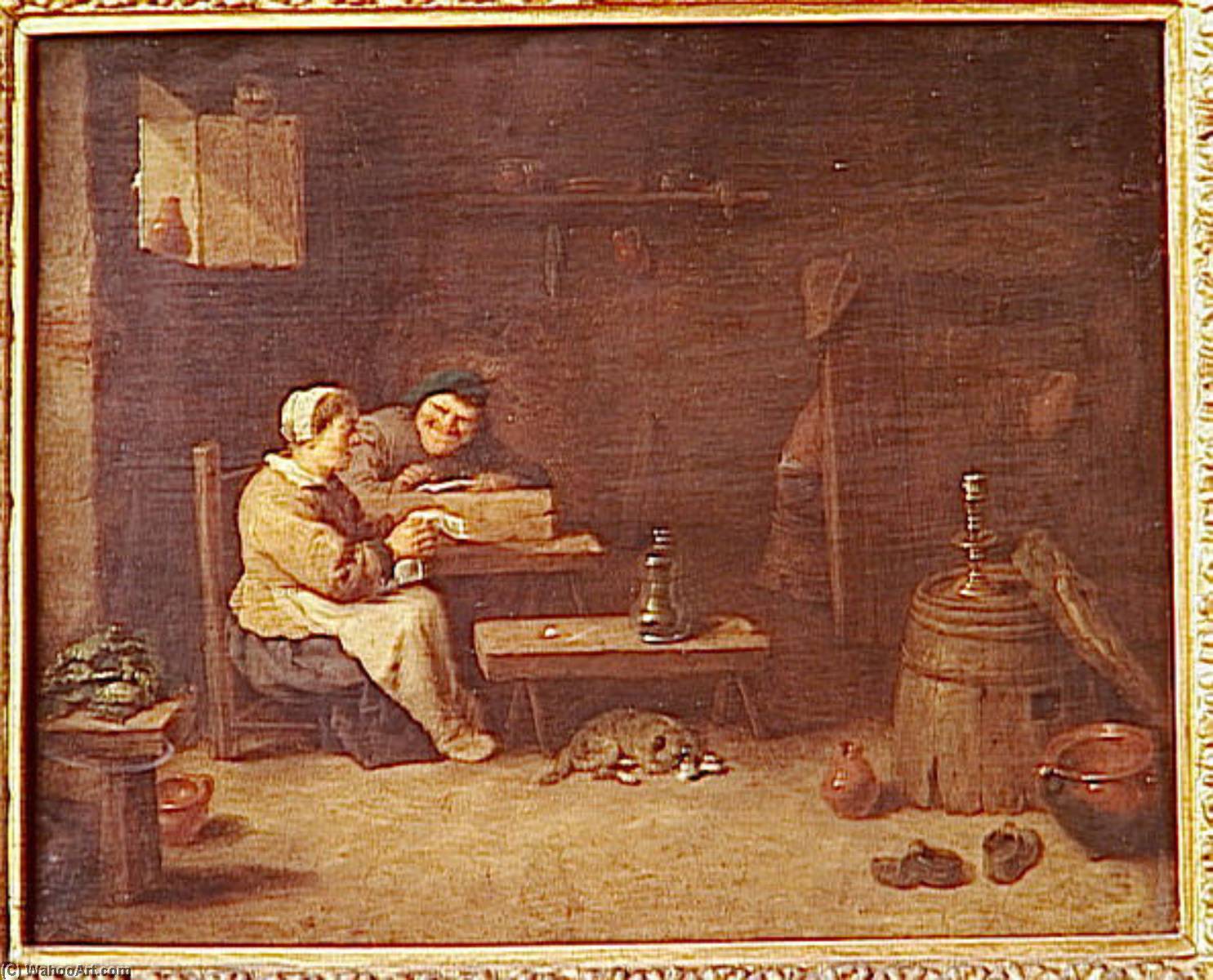 Interieur D'estaminet — David Teniers Ii Le Jeune