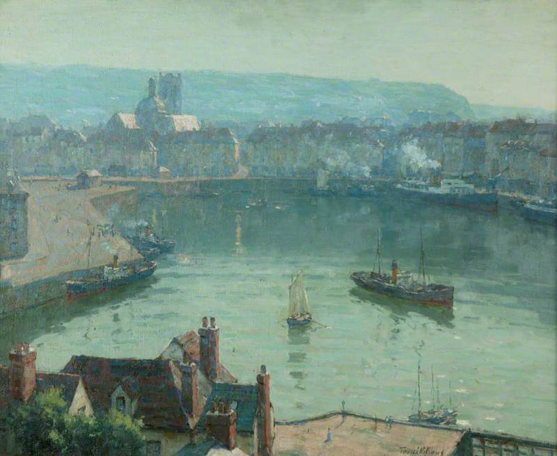 The Harbour, Dieppe — Terrick John Williams