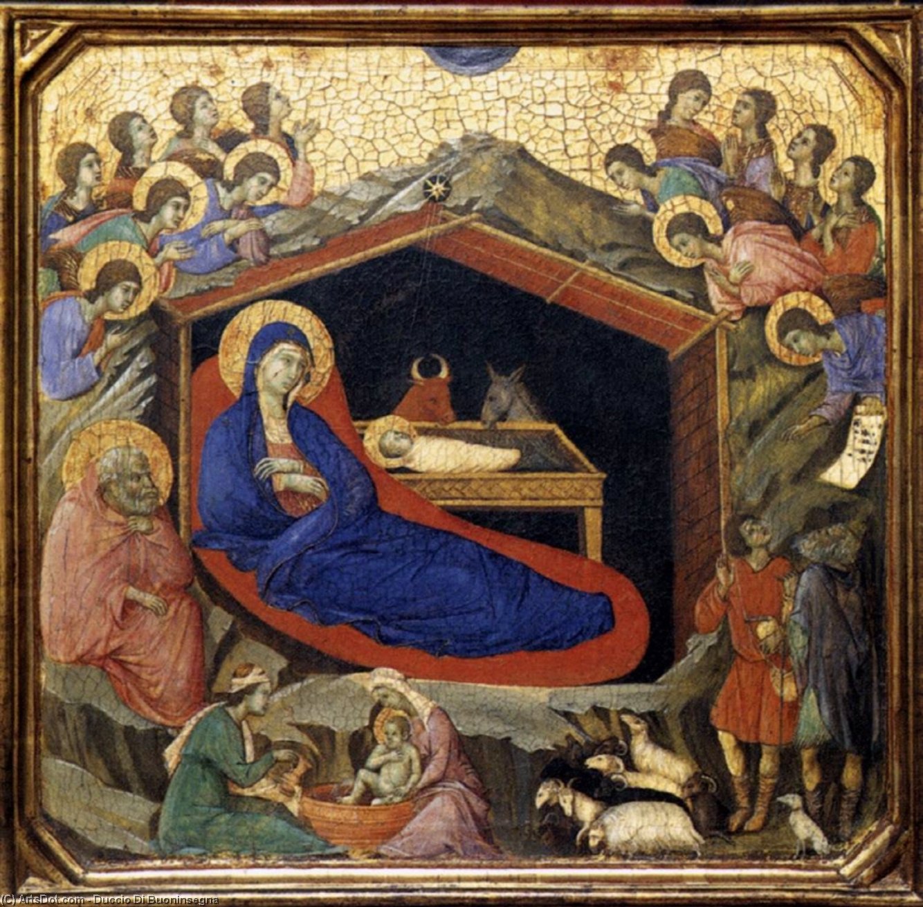 Nativity — Duccio Di Buoninsegna
