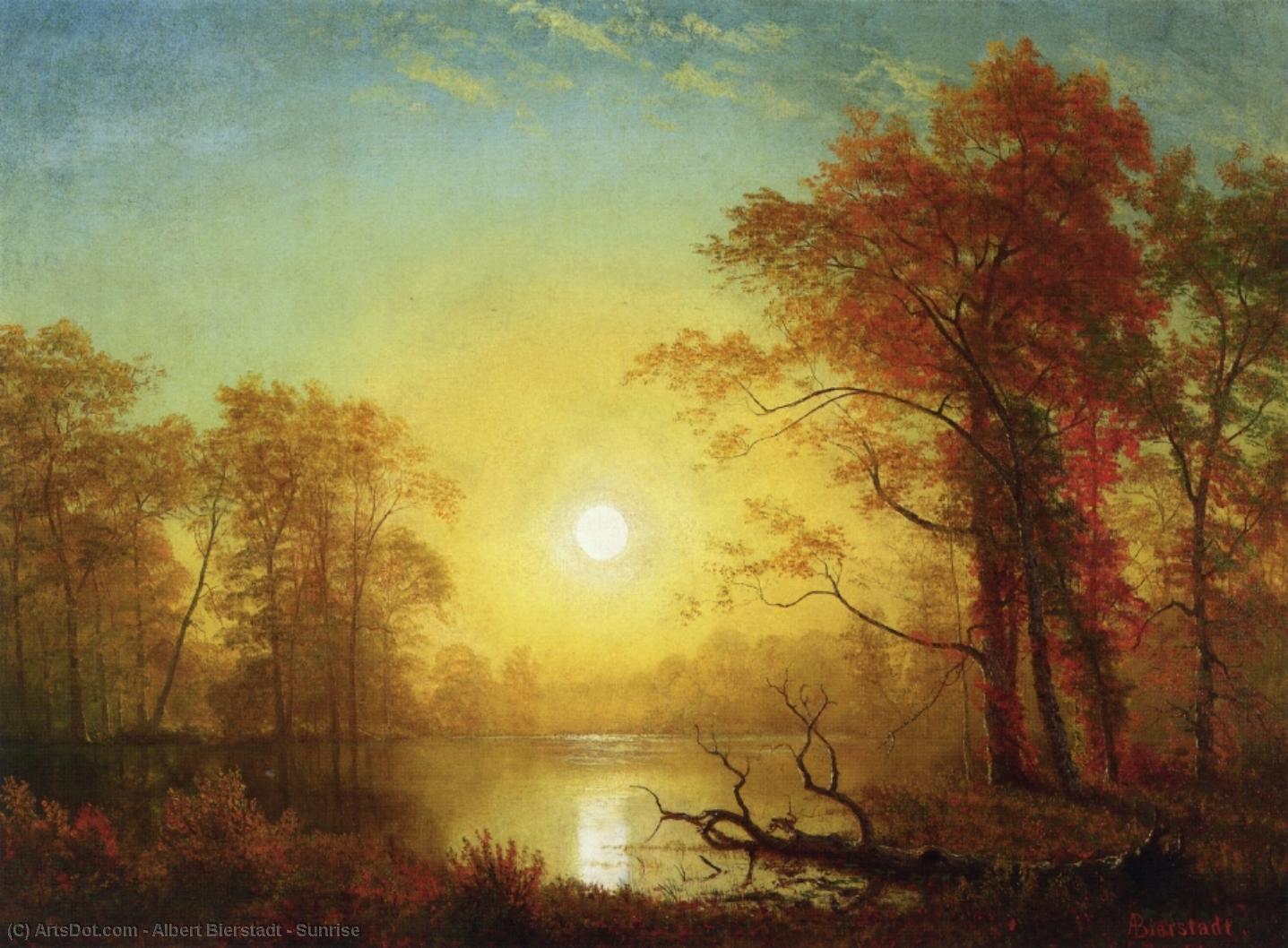 Sunrise — Albert Bierstadt