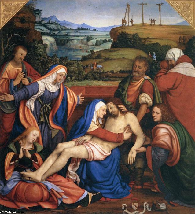 Lamentation Over The Dead Christ — Andrea Solario