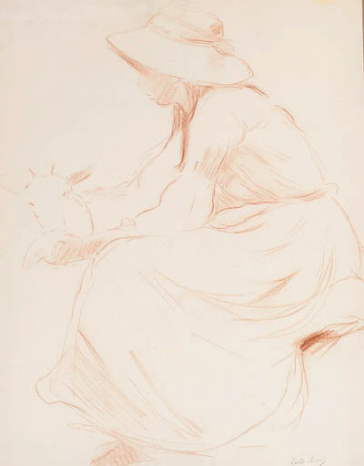 Julie La Chvre — Berthe Morisot