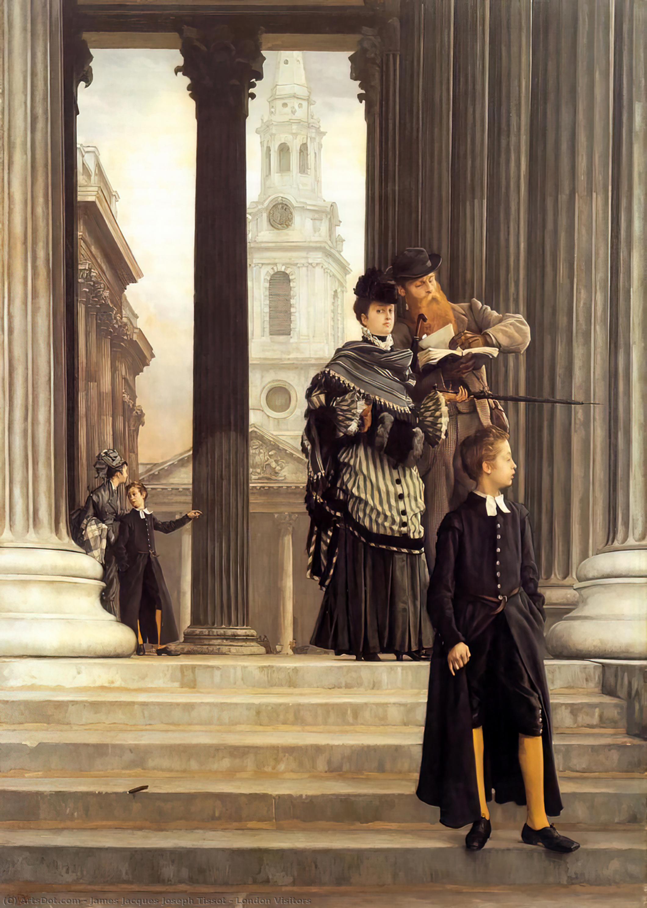 London Visitors — Jacques Joseph Tissot