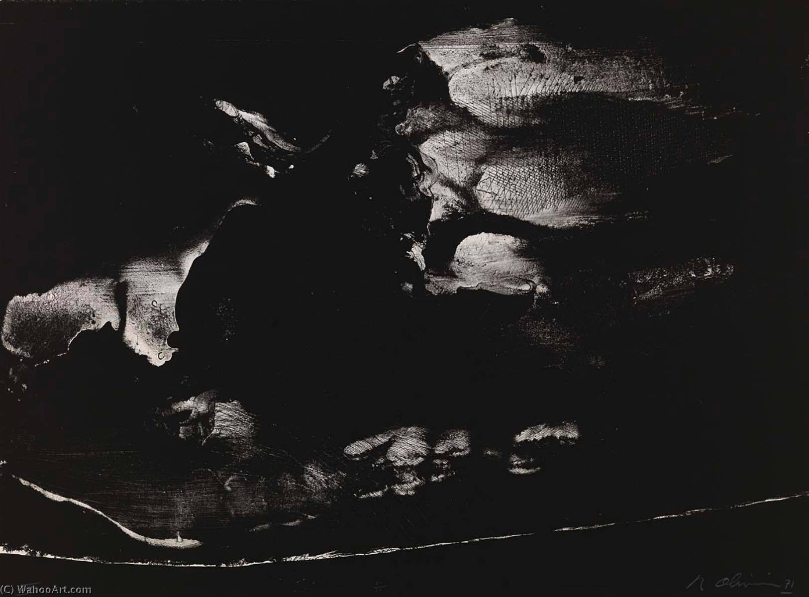 Edgar Allan Poe Vi, From The Suite Edgar Allan Poe — Nathan Oliveira