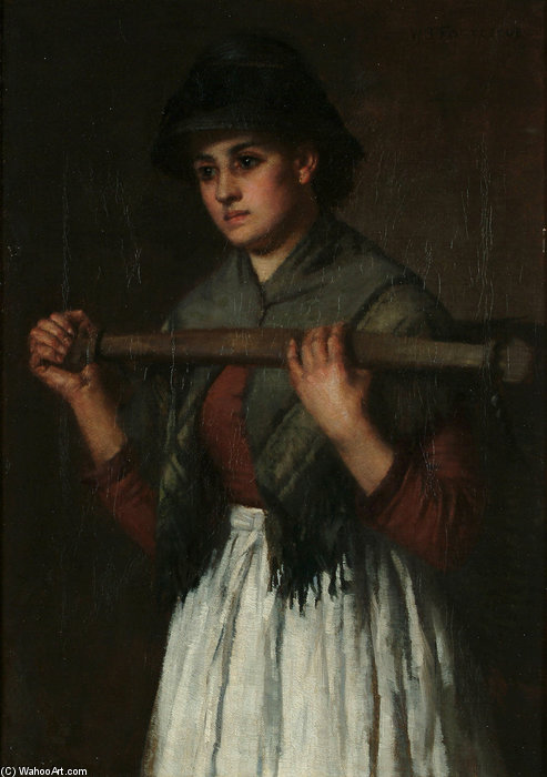 The Milk Maid — William Banks Fortescue