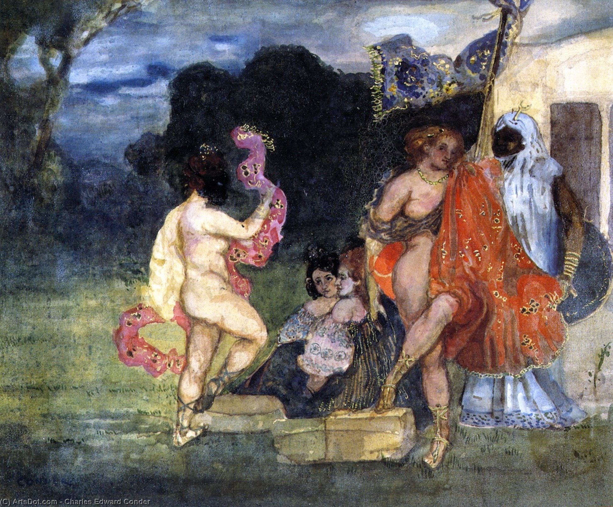 Oriental Dance. A Fancy Composition — Charles Edward Conder