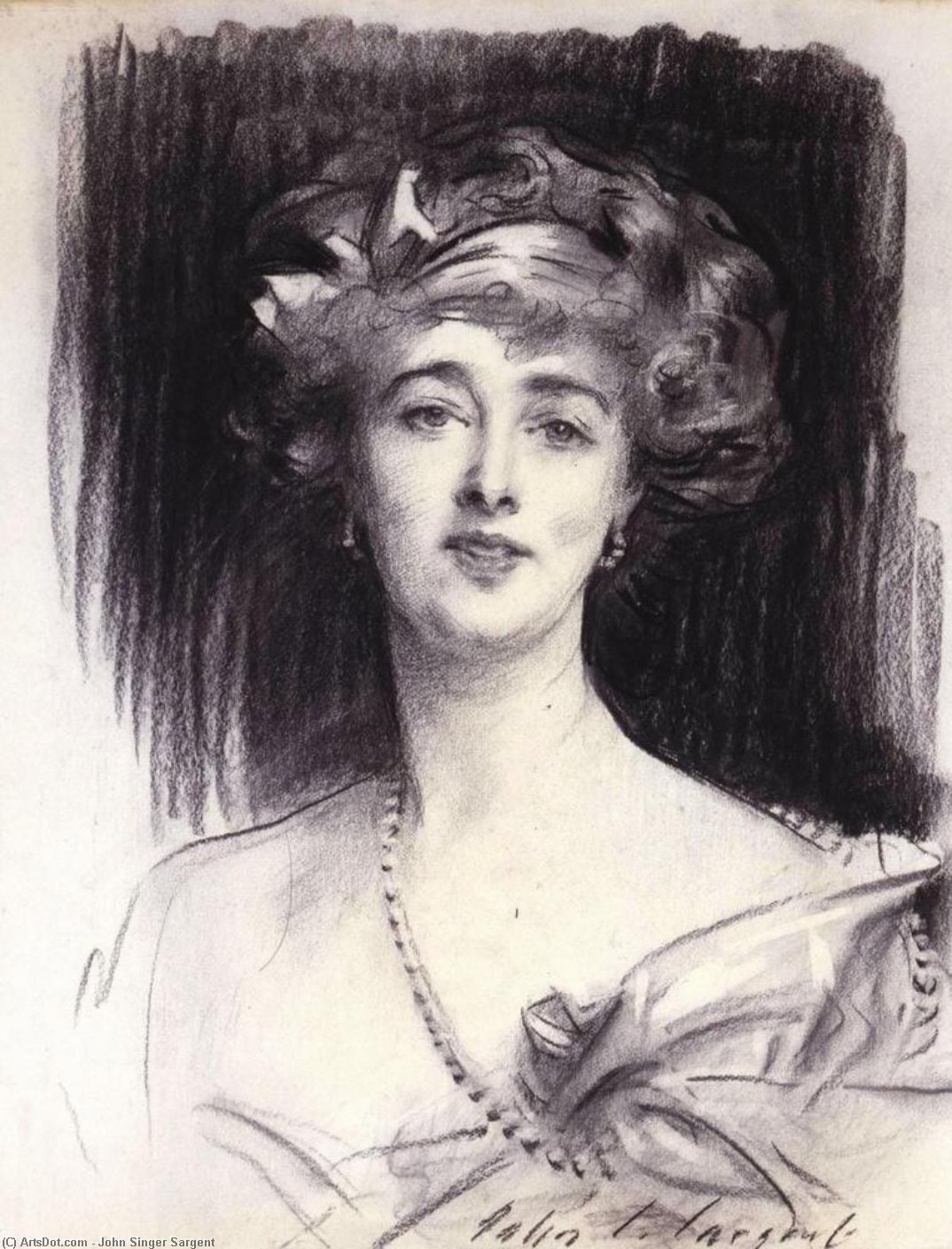 Daisy, Princess Of Pless — John Singer Sargent