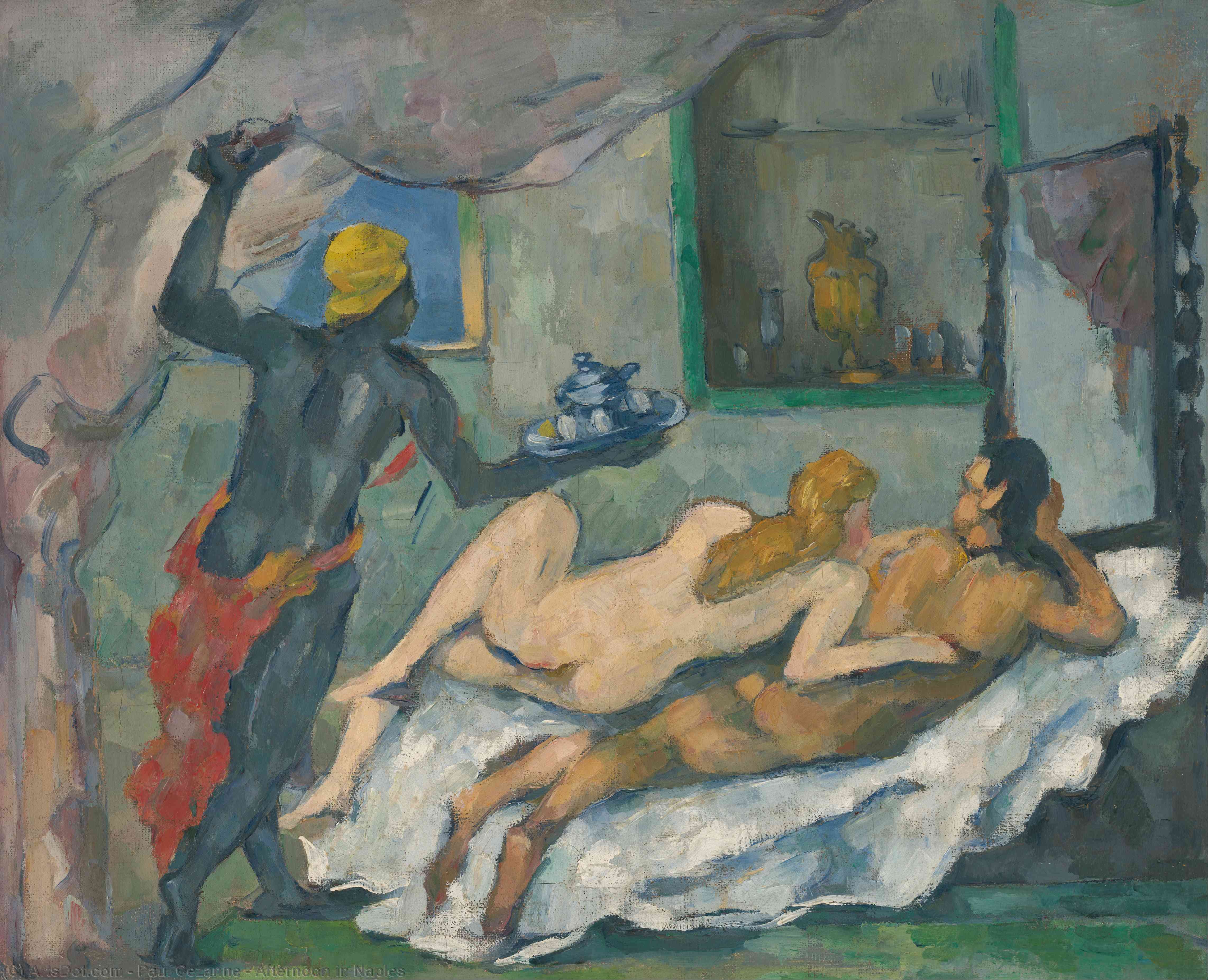 Afternoon In Naples — Paul Cézanne
