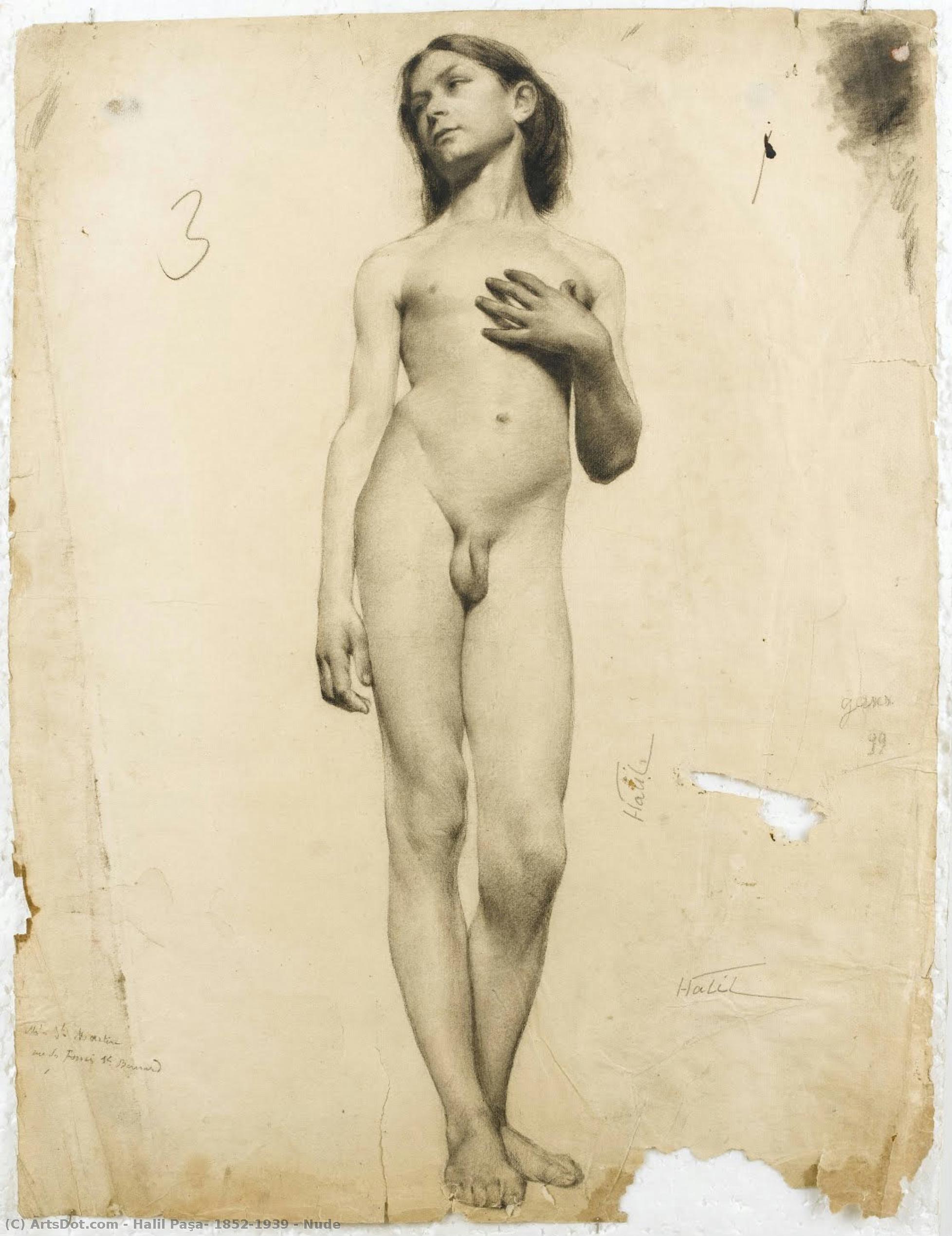 Nude — Halil Paşa, 1852-1939