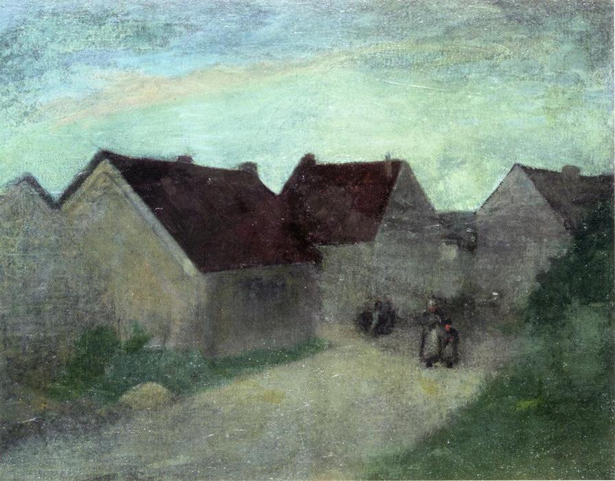 Old Houses In Normandie — Robert Henri