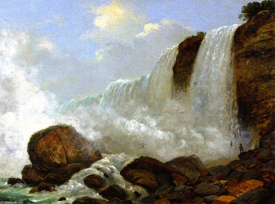 Niagara: American Falls — Christopher Pearse Cranch