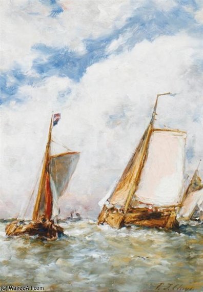 Sailing Boats — Paul Jean Clays