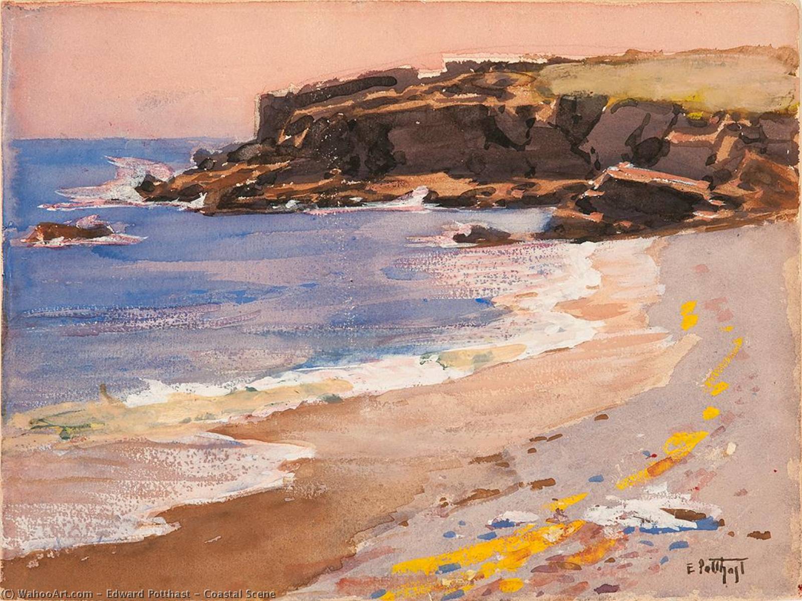 Coastal Scene — Edward Henry Potthast