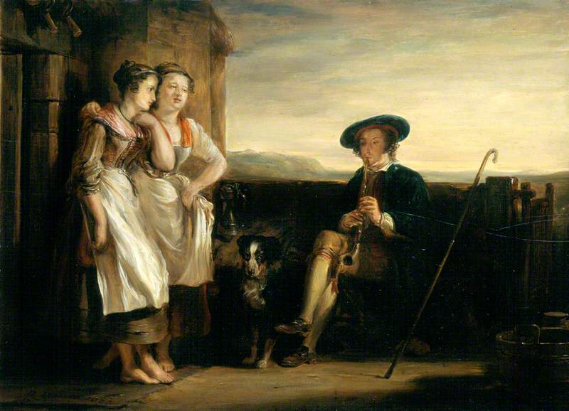 The Gentle Shepherd — Sir David Wilkie