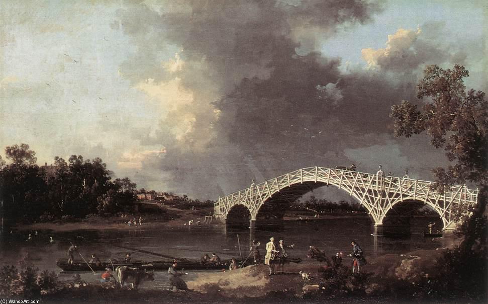 Old Walton Bridge — Canaletto