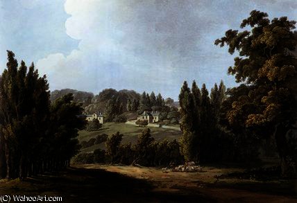 The Hermitage' At Montmorency, — John Claude Nattes