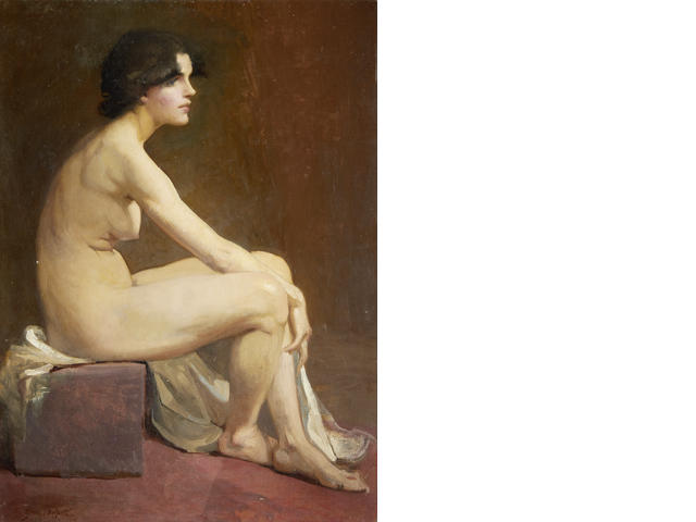 Portrait Of A Female Nude — Glyn Warren Philpot