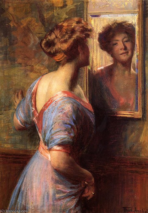 A Passing Glance — Thomas Pollock Anshutz