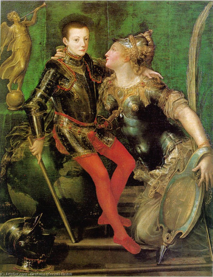 Alessandro Farnese — Girolamo Mazzola Bedoli