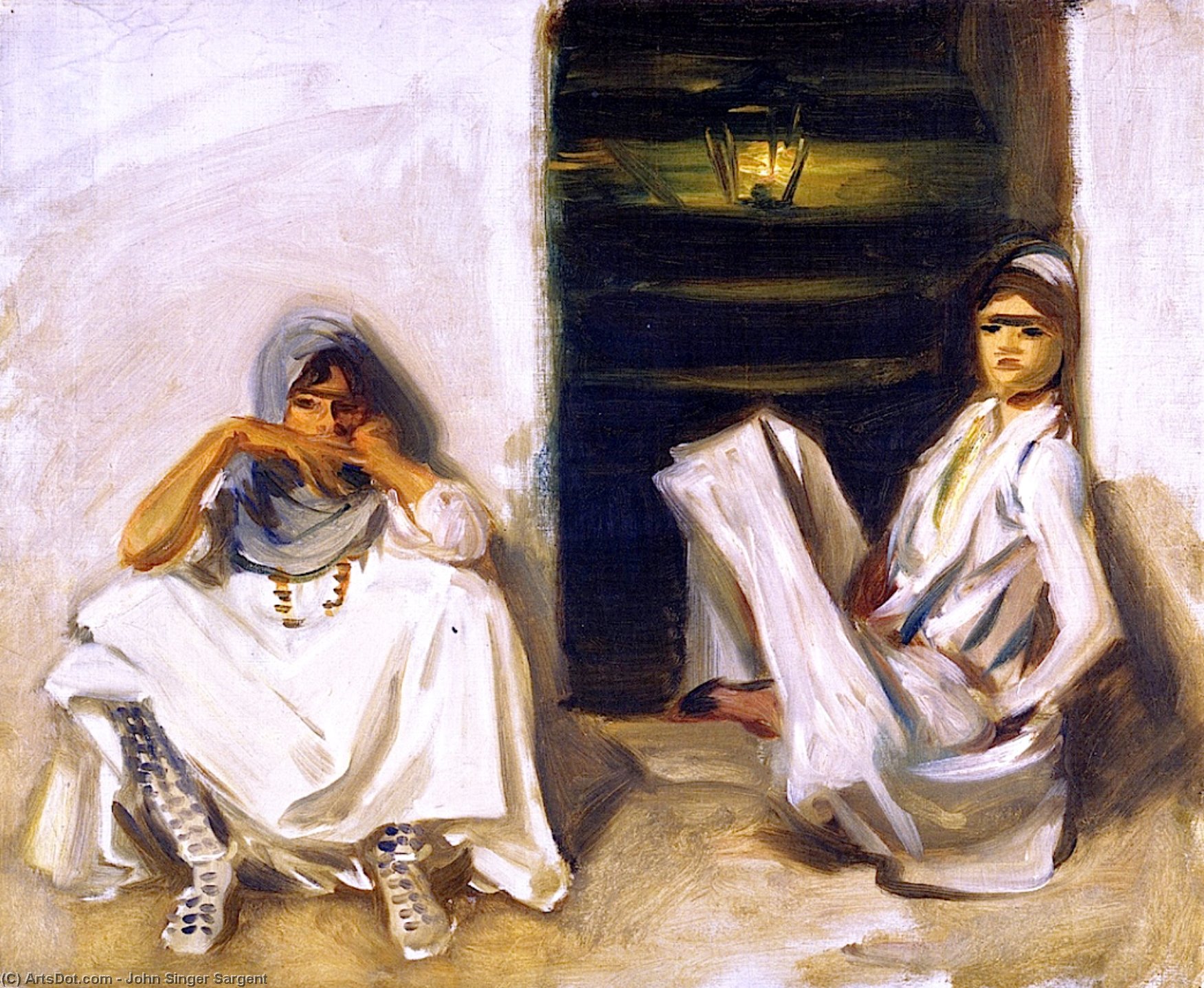 Two Arab Women — John Singer Sargent