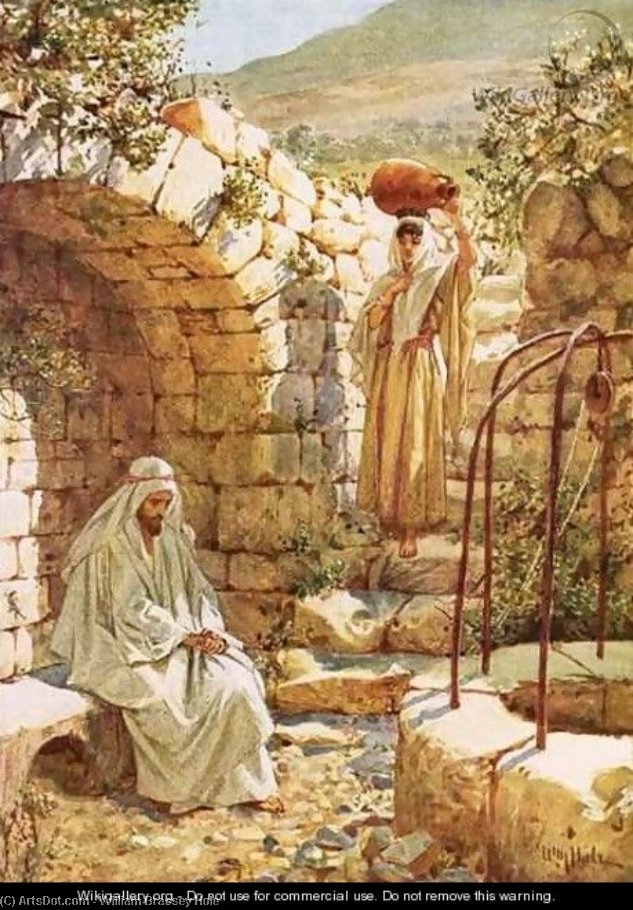 Jesus Testing The Faith Of A Woman — William Brassey Hole